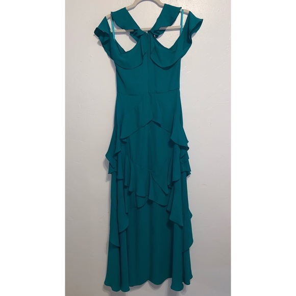 BCBGMaxAzria | Ruffled Audrianna Dress - Picture 6 of 10